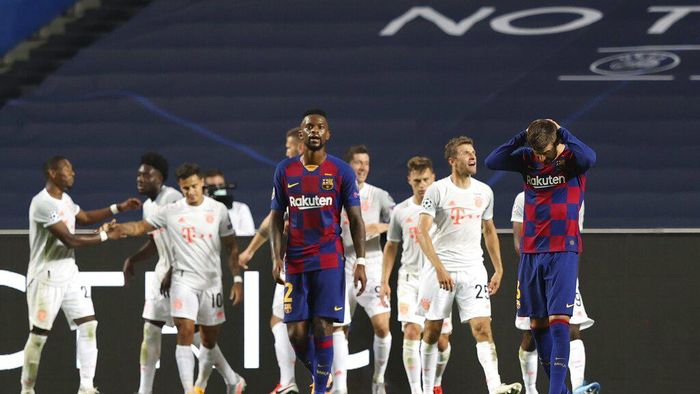 10 Gol di Laga Barca Vs Bayern Masuk Daftar Rekor Liga Champions