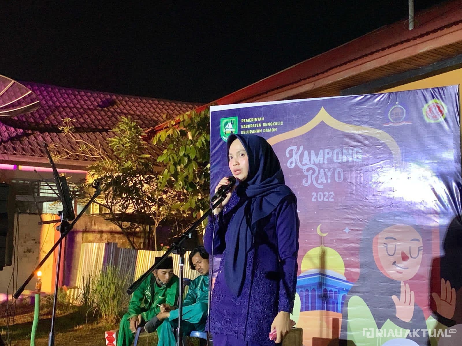 Jelang Hari Raya, Lurah Damon Resmikan Kampong Rayo dan Lomba Lampu Colok Antar RW