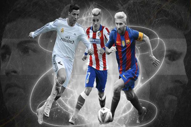 Hanya Trofi yang Bisa Sejajarkan Griezmann dengan Messi dan Ronaldo