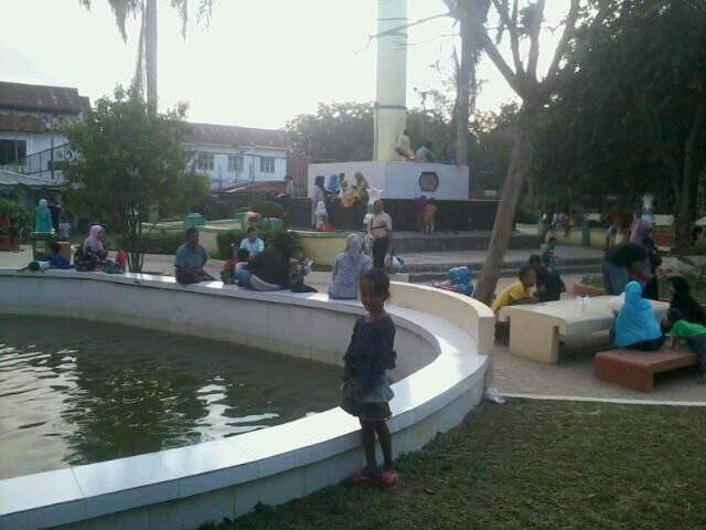 Taman Bambu Runcing Kota Langsa Kini Mejadi Lokasi Alternatif Hiburan Masyarakat