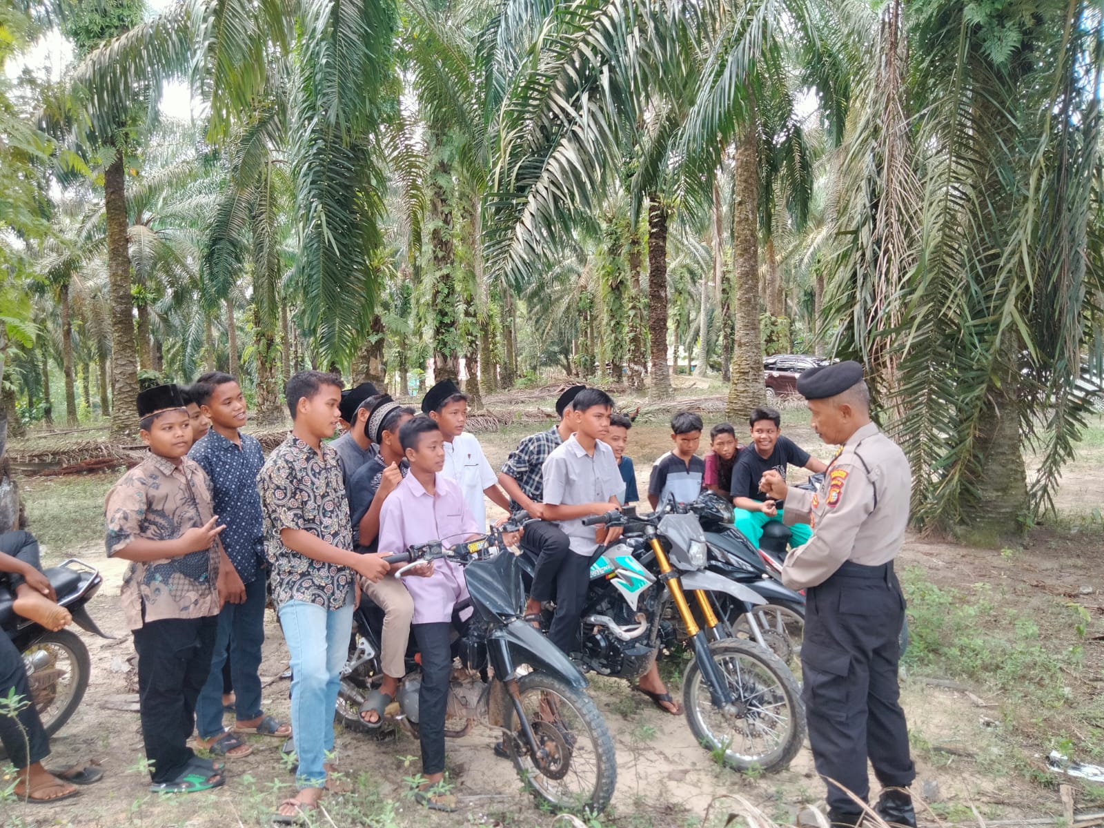 Polsek Mandau Ajak Remaja Jaga Kamtibmas Menjelang Pilkada 2024