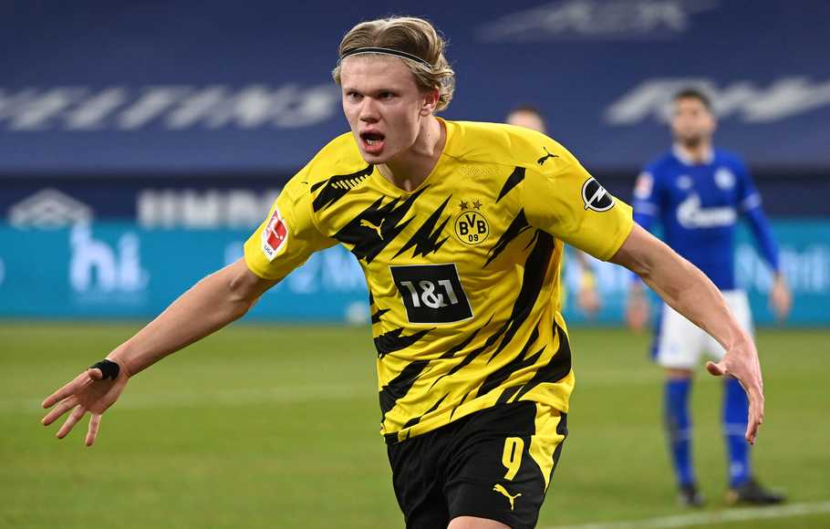 Joan Laporta Buka Kemungkinan Barcelona Gaet Erling Haaland