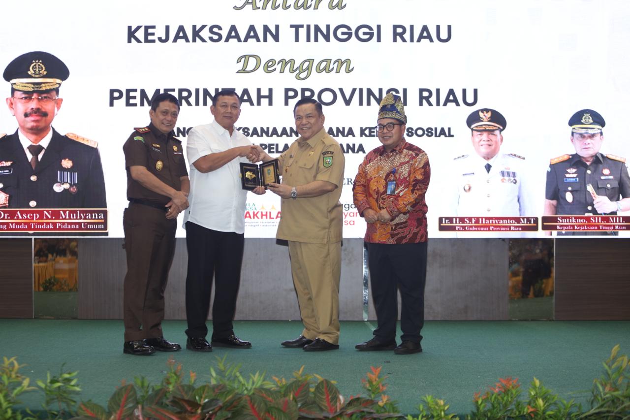 Jamkrindo Gandeng Kejagung dan Pemprov Riau Dukung Program Keadilan Restoratif