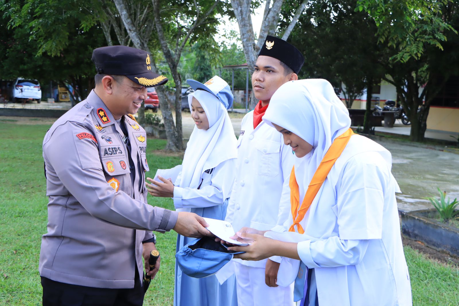 Kapolres Siak Gelar 'Police Goes To School' di SMA Negeri 1 Minas
