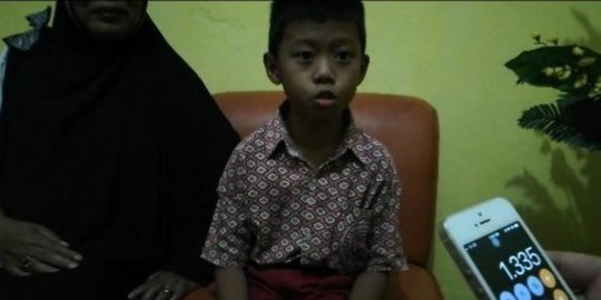 Kesibukan Orang Tua Bikin Andi Ilham menjadi Bocah Kalkulator