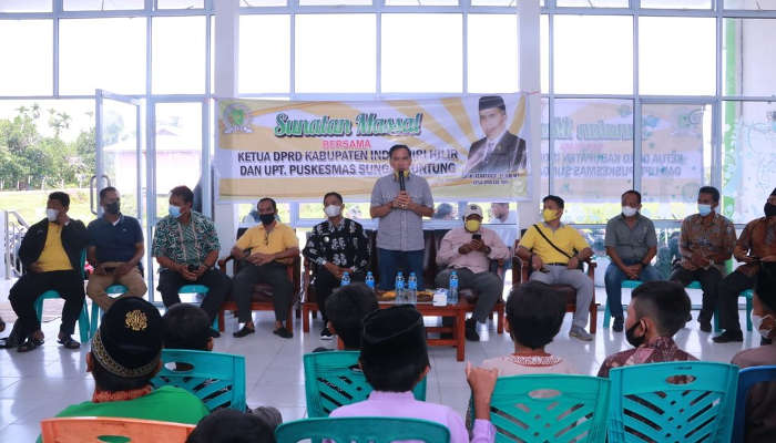 Ketua DPRD Inhil Mengadakan Khitanan Massal Gratis Di Kateman