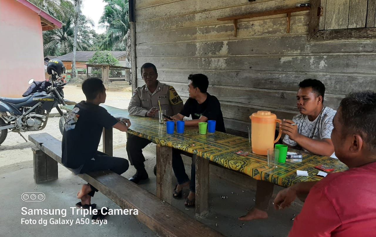 Polsek Rambah Hilir Gelar Cooling System untuk Jaga Kamtibmas Jelang Pilkada