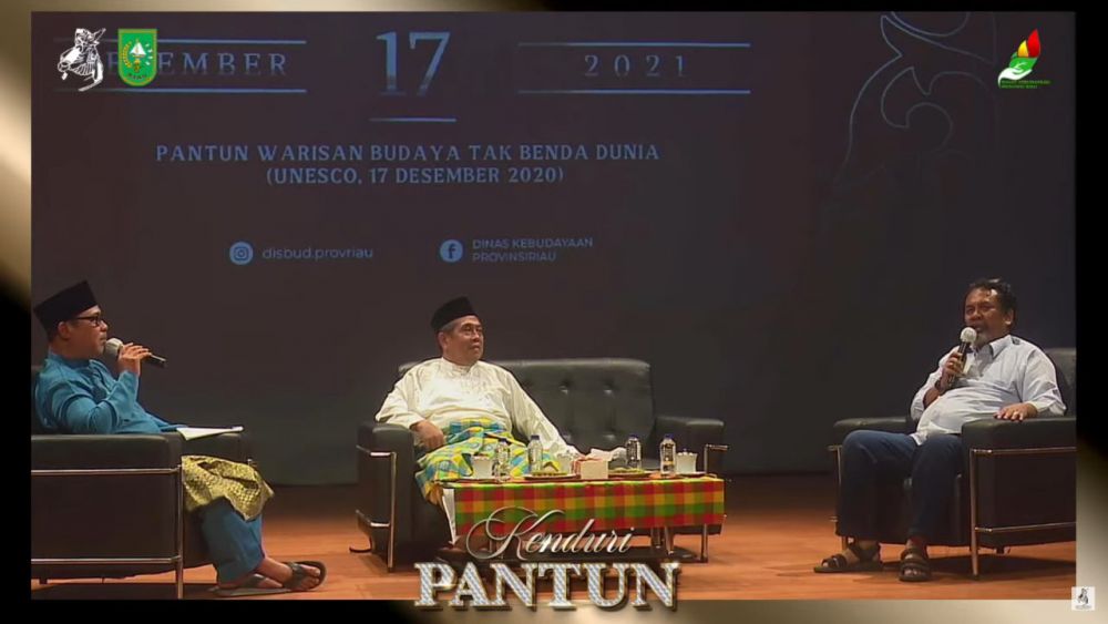 Budayawan Riau, Taufik Ikram : Pantun Dapat Menyatukan Melayu