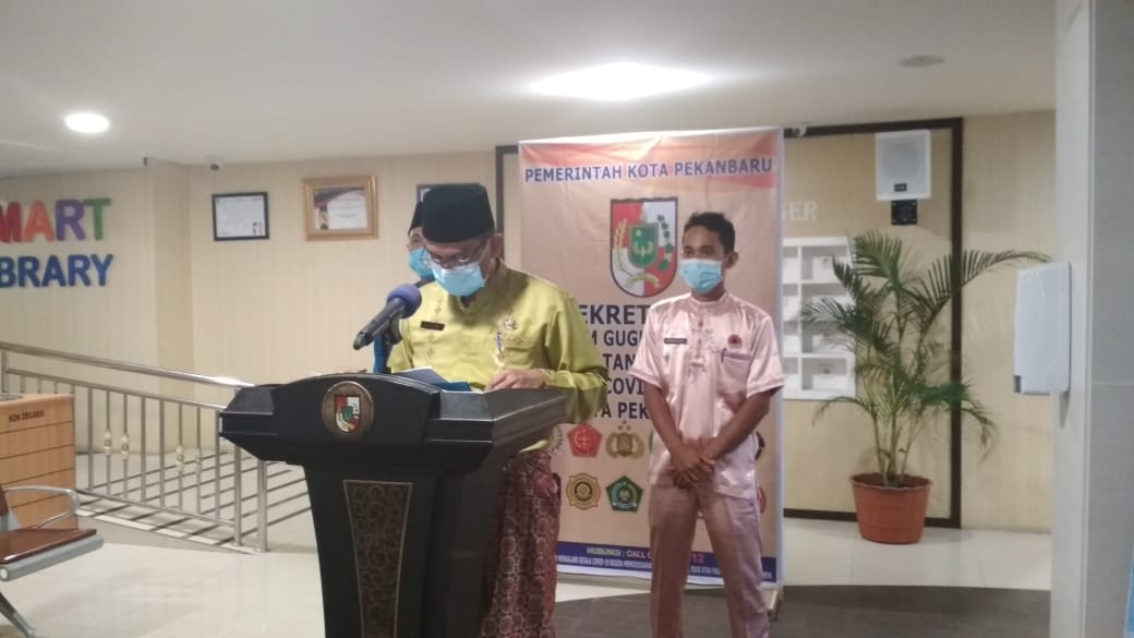 Berikut Penyebaran 13 Kasus Covid-19 Di Pekanbaru Hari Ini