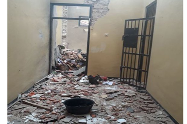 Mapolsek Gili Genting Sumenep Diguncang Ledakan