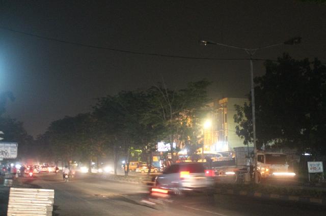 Kabel Diputus, Sejumlah Titik PJU di Kota Bengkalis Mati