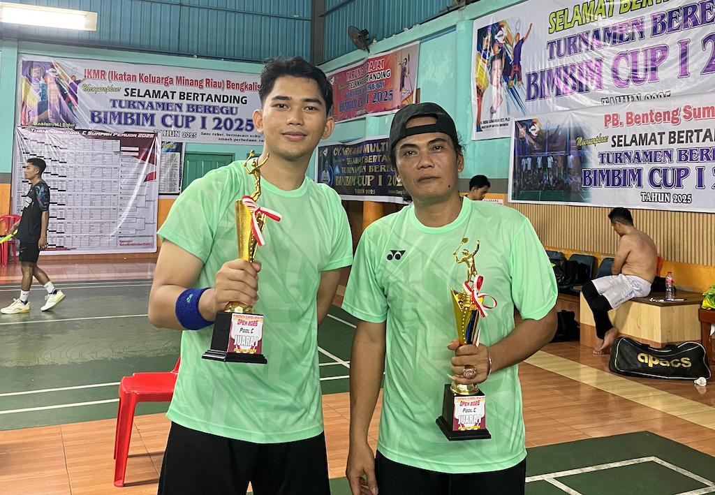 Nantan dan Erol Persembahkan Gelar untuk PB Radar di Turnamen Sumpah Pemuda