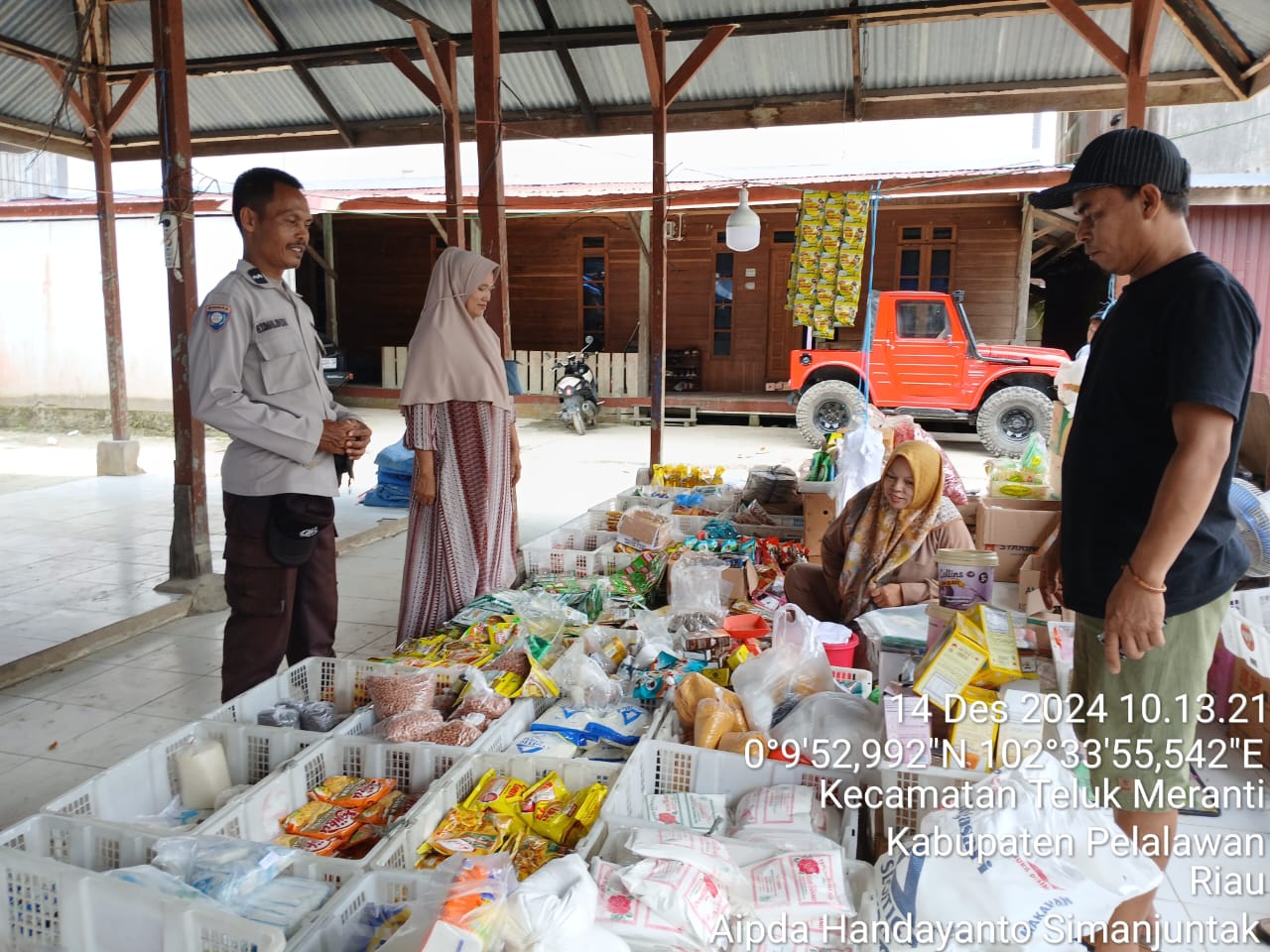 Jaga Harkamtibmas Pasca Pilkada, Ini yang Dilakukan Polsek Teluk Meranti