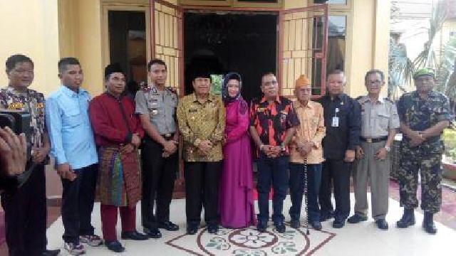 Plt Bupati Halal Bihalal dengan OKP dan Ormas se-Rohul