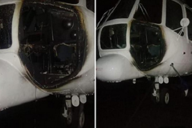 Kapolda Tegaskan Helikopter yang Dibakar di Ilaga Dalam Kondisi Rusak