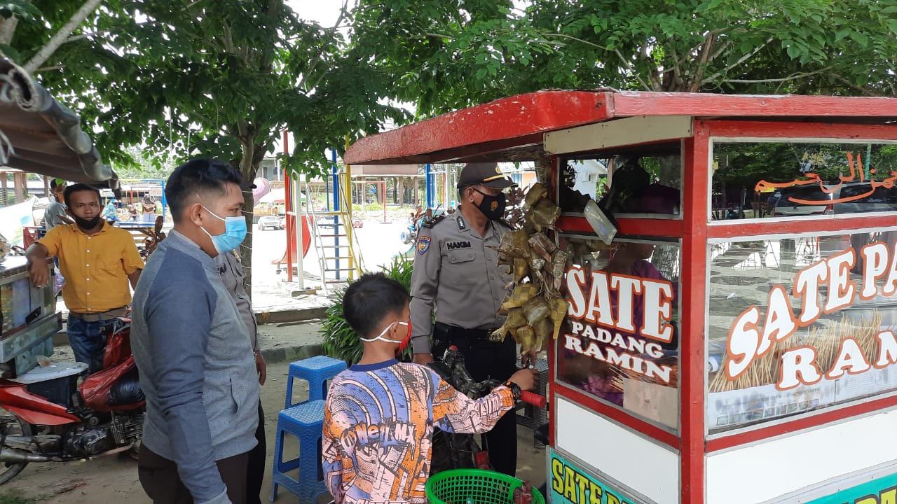 Polsek Pangkalan Kerinci Gelar Pelaksanaan Apel Kesiapsiagaan Personil Dalam Rangka Idul Fitri 1442 H
