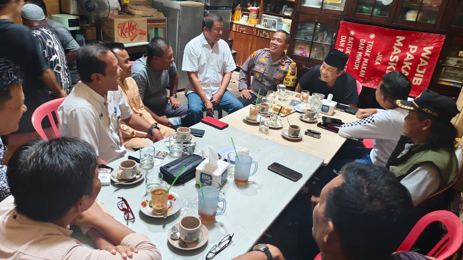 Kapolsek Pasir Penyu Imbau Hilangkan Perbedaan Rangkul dalam Persatuan