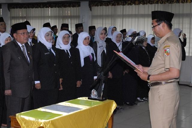 Pemko Mutasi 67 Kepsek Plus 7 Sisipan Eselon IV