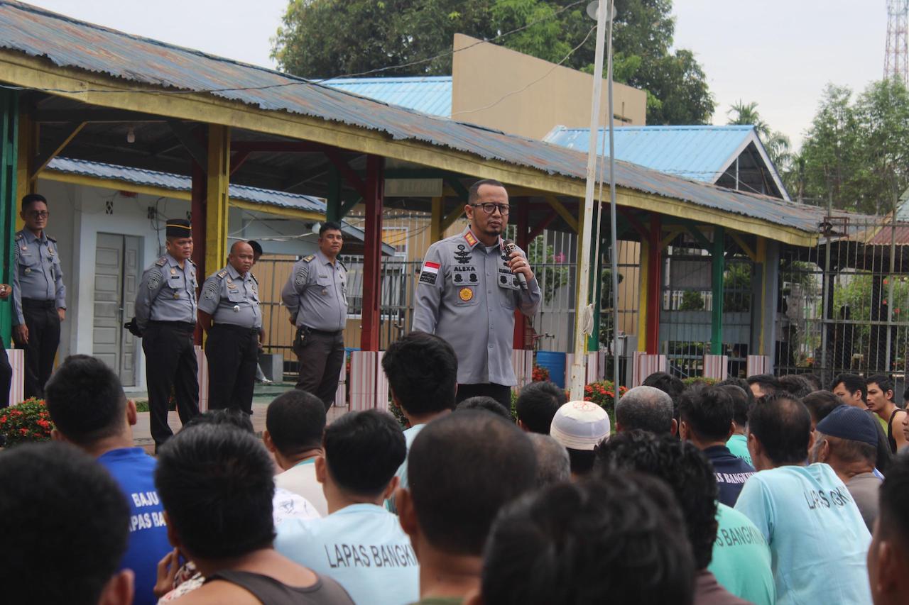 Kalapas Bangkinang Tegaskan Disiplin dan Pembinaan WBP Lewat Pendekatan Humanis