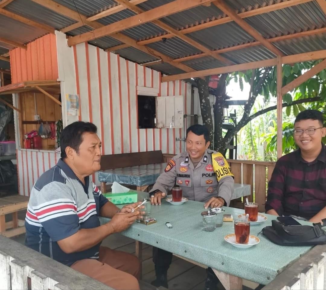 Polsek Kuantan Tengah Cooling System Pemilu Damai 2024 Jaga Keamanan dan Kamtibmas