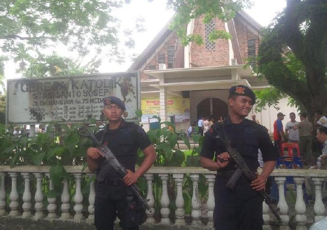 Diduga Hendak Ledakkan Diri dan Serang Pastor, Seorang Pria di Medan Dibekuk