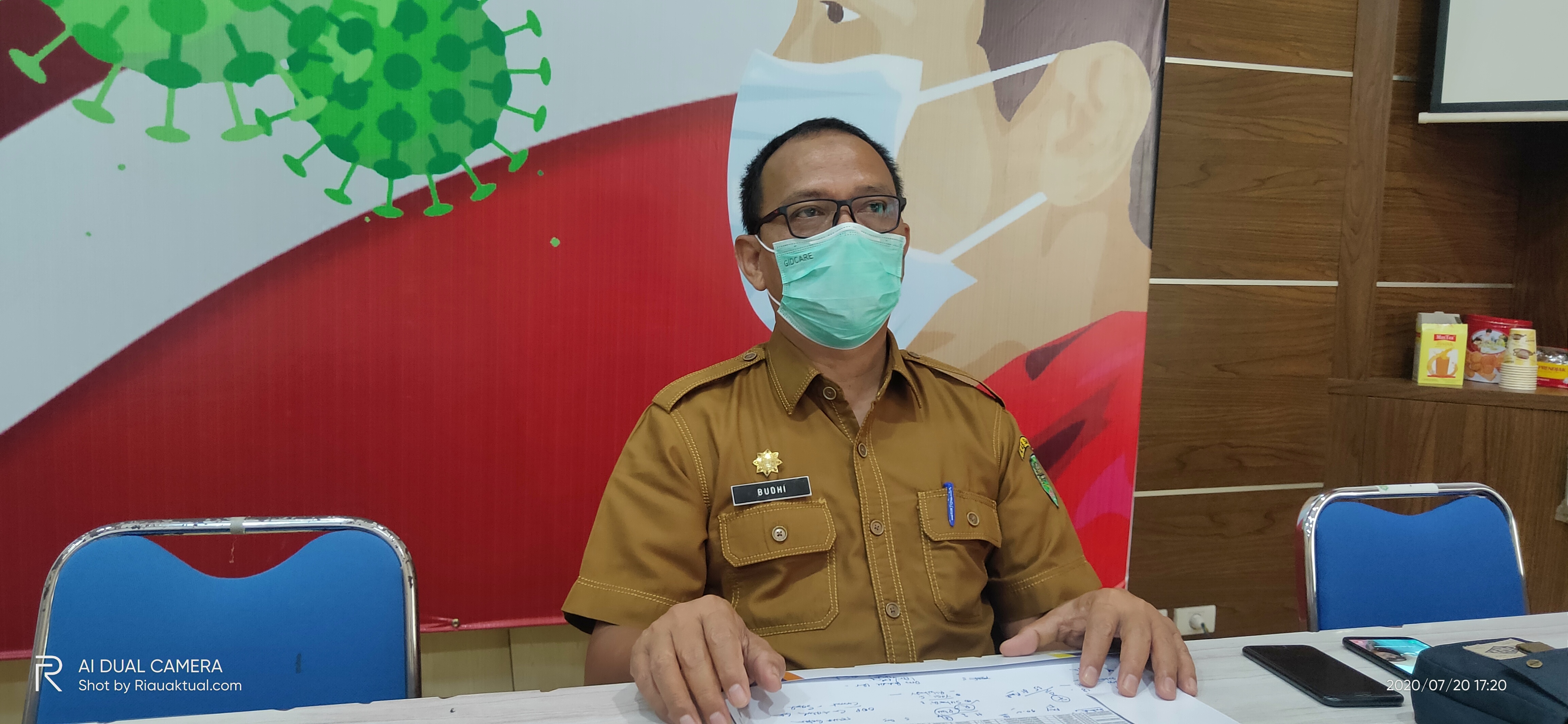 Dalam Jangka Satu Hari, Kasus Orang Positif COVID-19 di Kabupaten Siak Kembali Bertambah, Ini Rinciannya