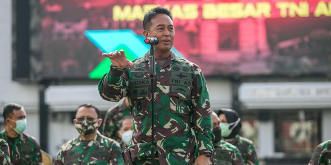 Presiden Pilih Kasad Jenderal Andika Perkasa Jadi Calon Panglima