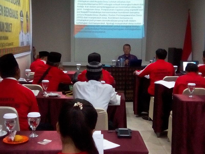 Desa Bathin Sobanga Bengkalis Adakan Pelatihan Perangkat Desa 2 Hari