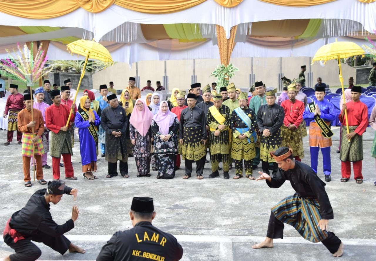 Peringati Hari Jadi Bengkalis ke 511, Pemkab dan LAMR Gelar Kenduri Adat