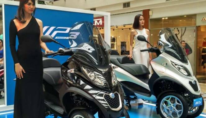 Piaggio Luncurkan Dua Model Baru, Skutik Roda Tiganya Keren