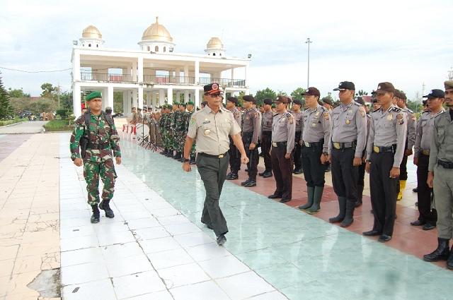 Pemkab Rohil Gelar Apel Siaga Karhutla