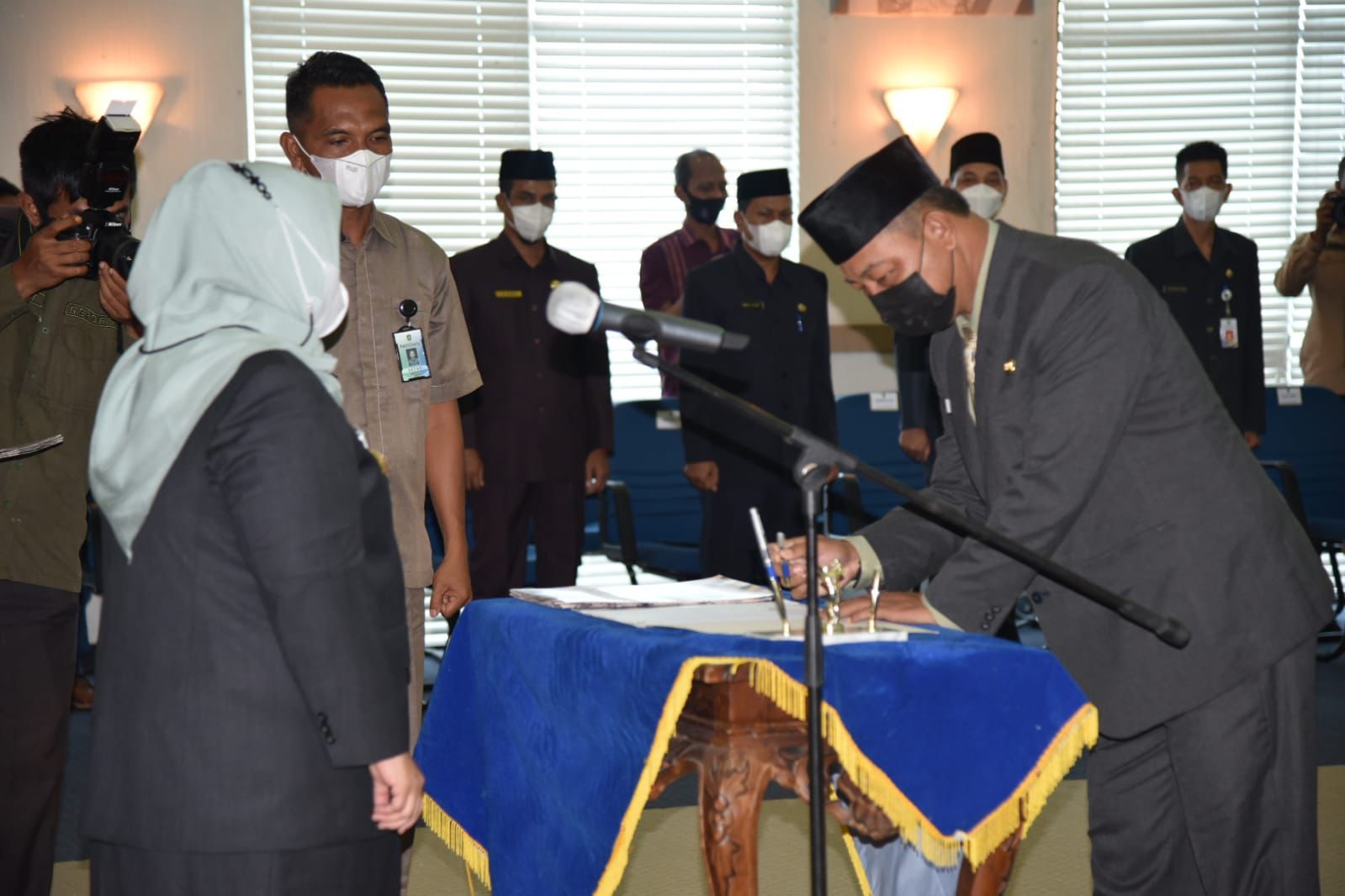 Bupati Lantik 144 pejabat struktural dan 3 Fungsional, Hendrik Dwiyatmoko Jabat Kadisminfo