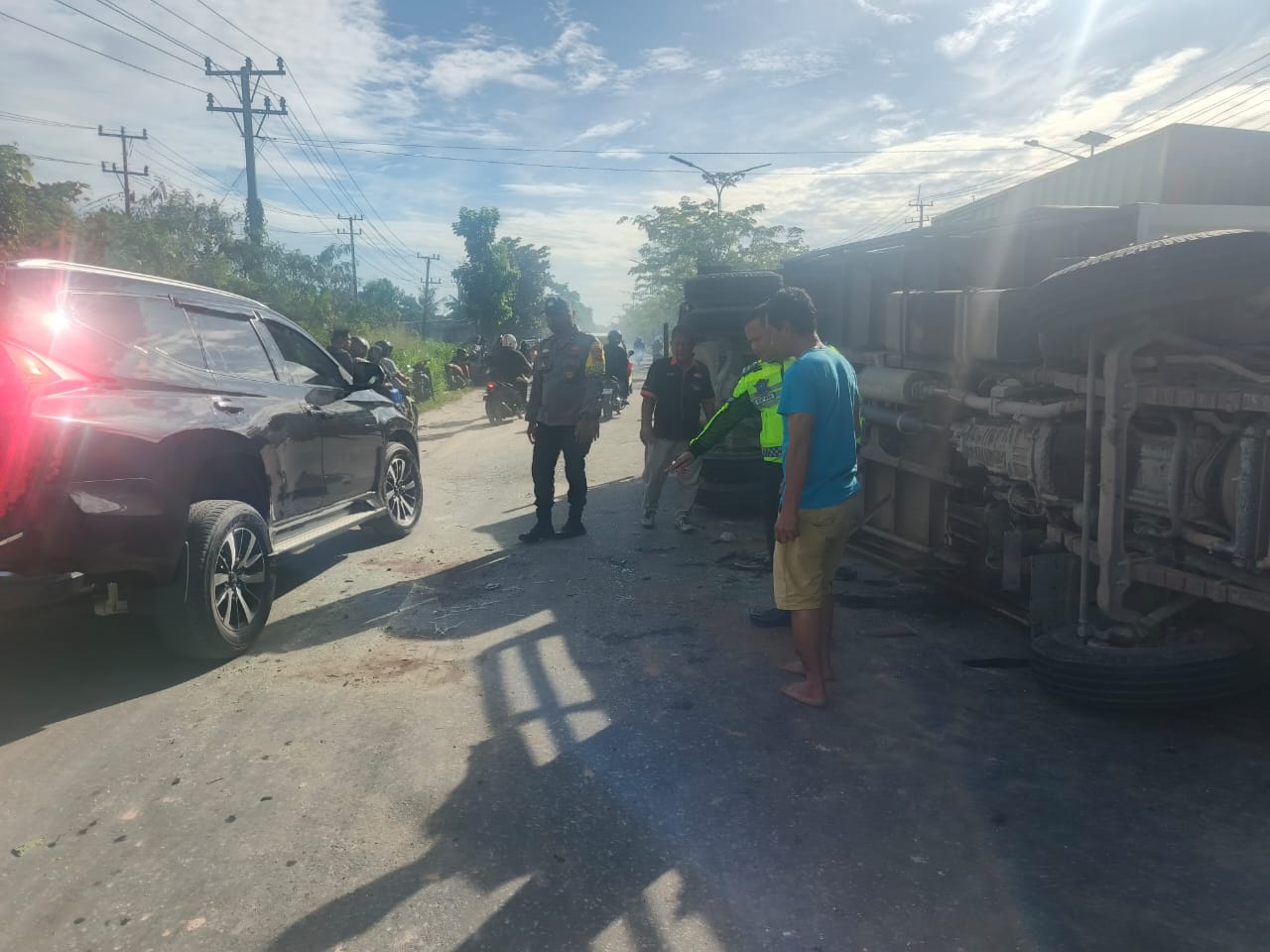 Usai Dirawat, Penumpang Pickup Tabrak Truk Box di Pekanbaru Akhirnya Meninggal