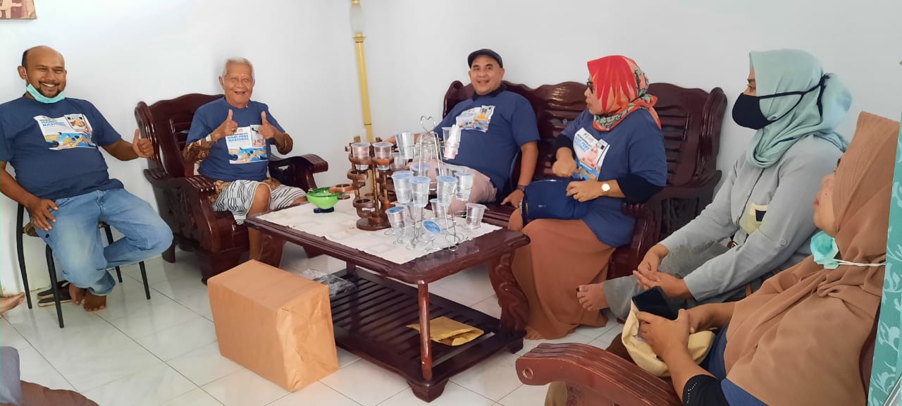 PWI Riau Anjang Sana ke Rumah Senior Wartawan