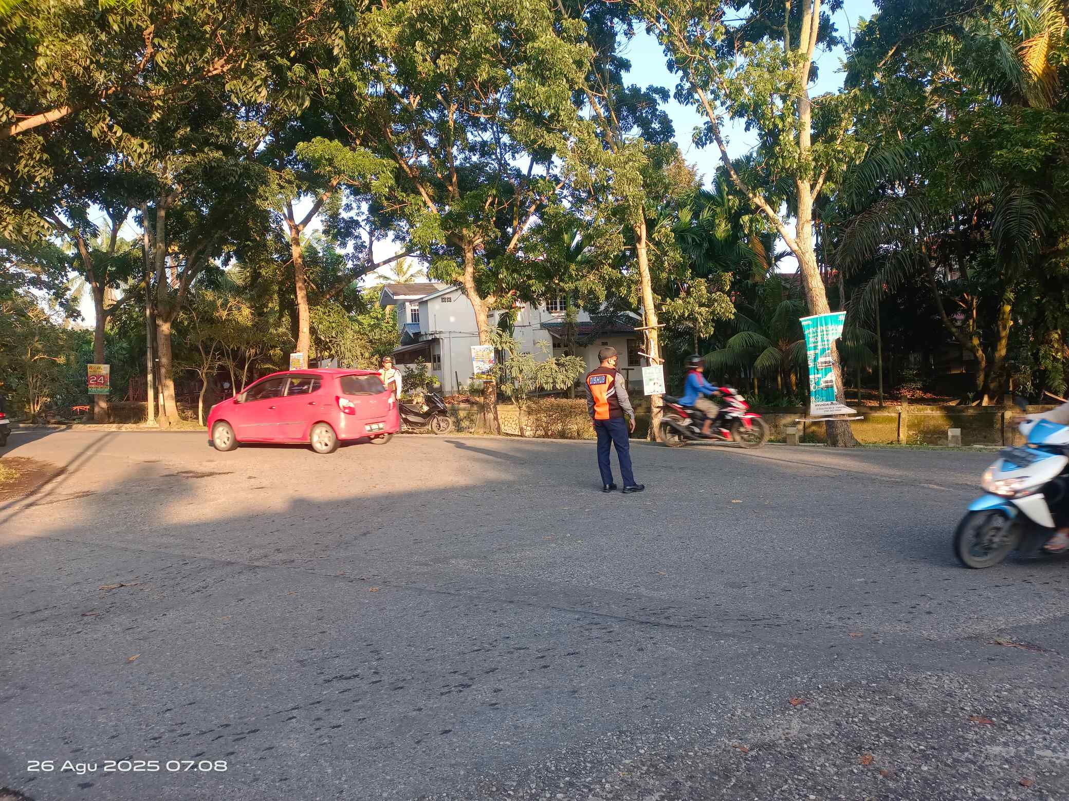 Urai Kemacetan, Dishub Pekanbaru Tempatkan Personil di Persimpangan Jalan hingga Zona Sekolah
