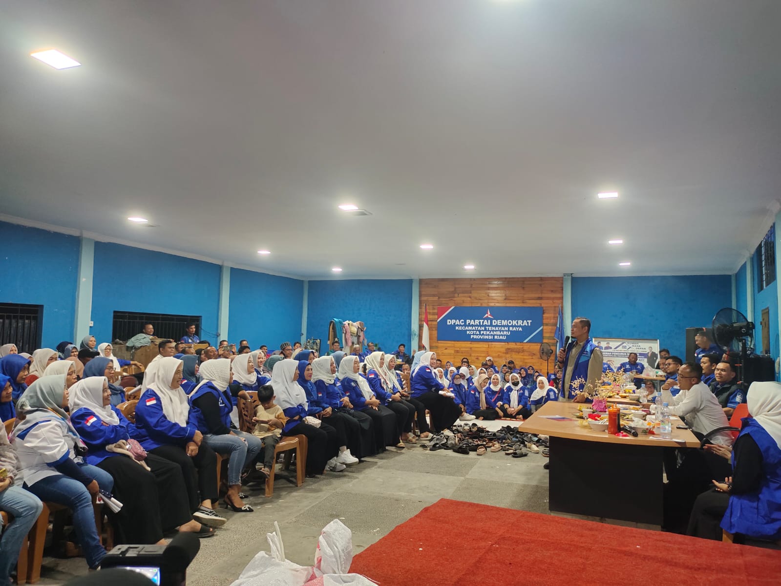 Demokrat Pekanbaru Siap Tempur: Agung Nugroho dan Kader Mantapkan Langkah Menuju Kemenangan