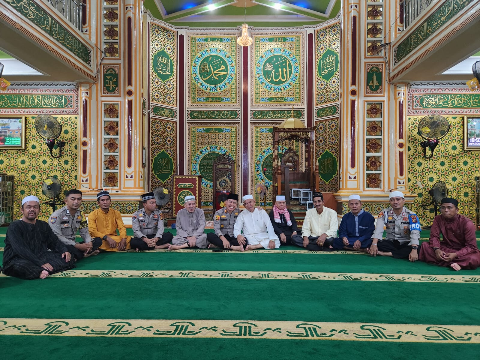 Kawal Pilkada Damai, Polsek Kempas Rangkul Ulama dan Tokoh Agama