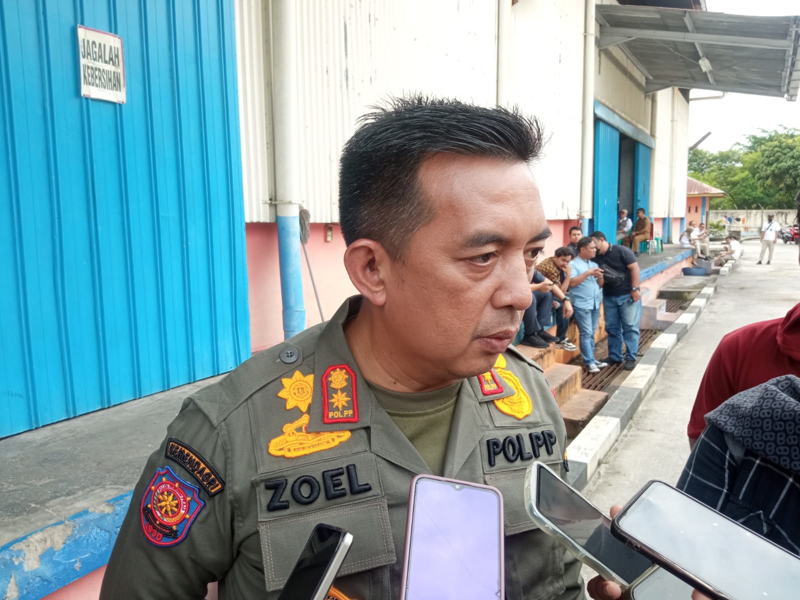 Langgar Izin, Satpol PP Pekanbaru Surati Ratusan Pemilik Bangunan di Subrantas