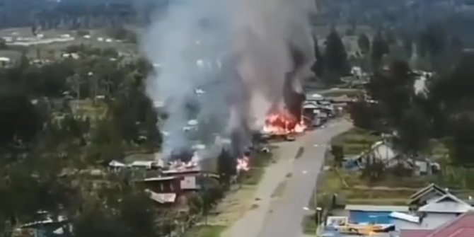 KKB Paksa Warga Mengungsi dari Kampung di Sugapa Intan Jaya