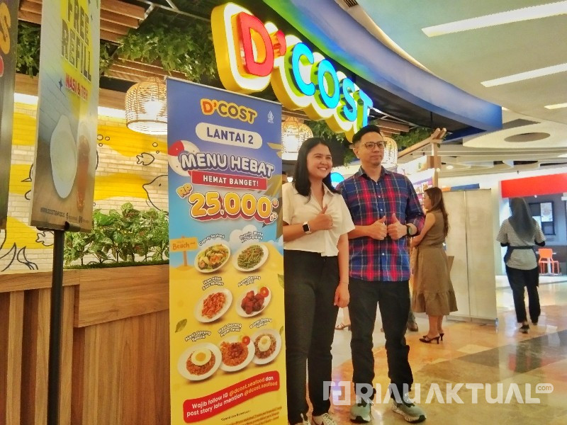 Buka Lagi di Pekanbaru, D'Cost sudah Raup Omzet Rp 120 Juta dan Banyak Promo