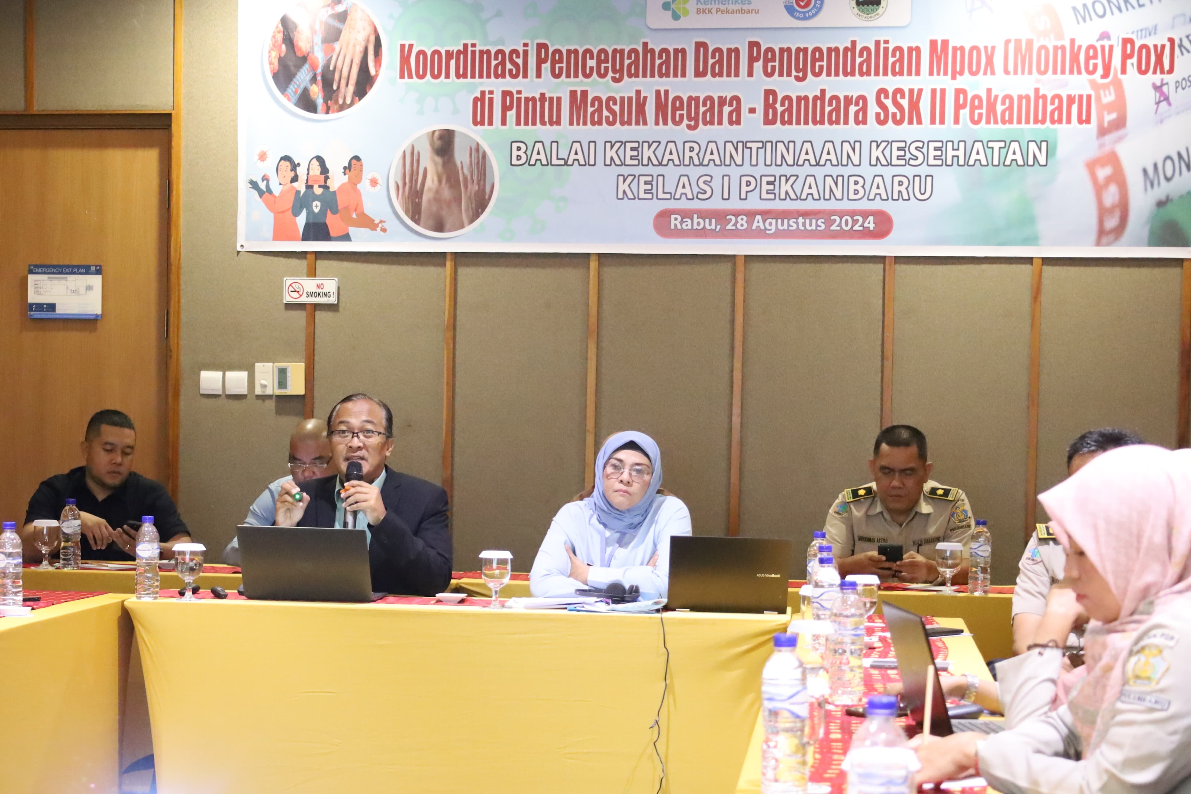 Bandara SSK II Pekanbaru Tingkatkan Kewaspadaan untuk Cegah Penyebaran Monkeypox