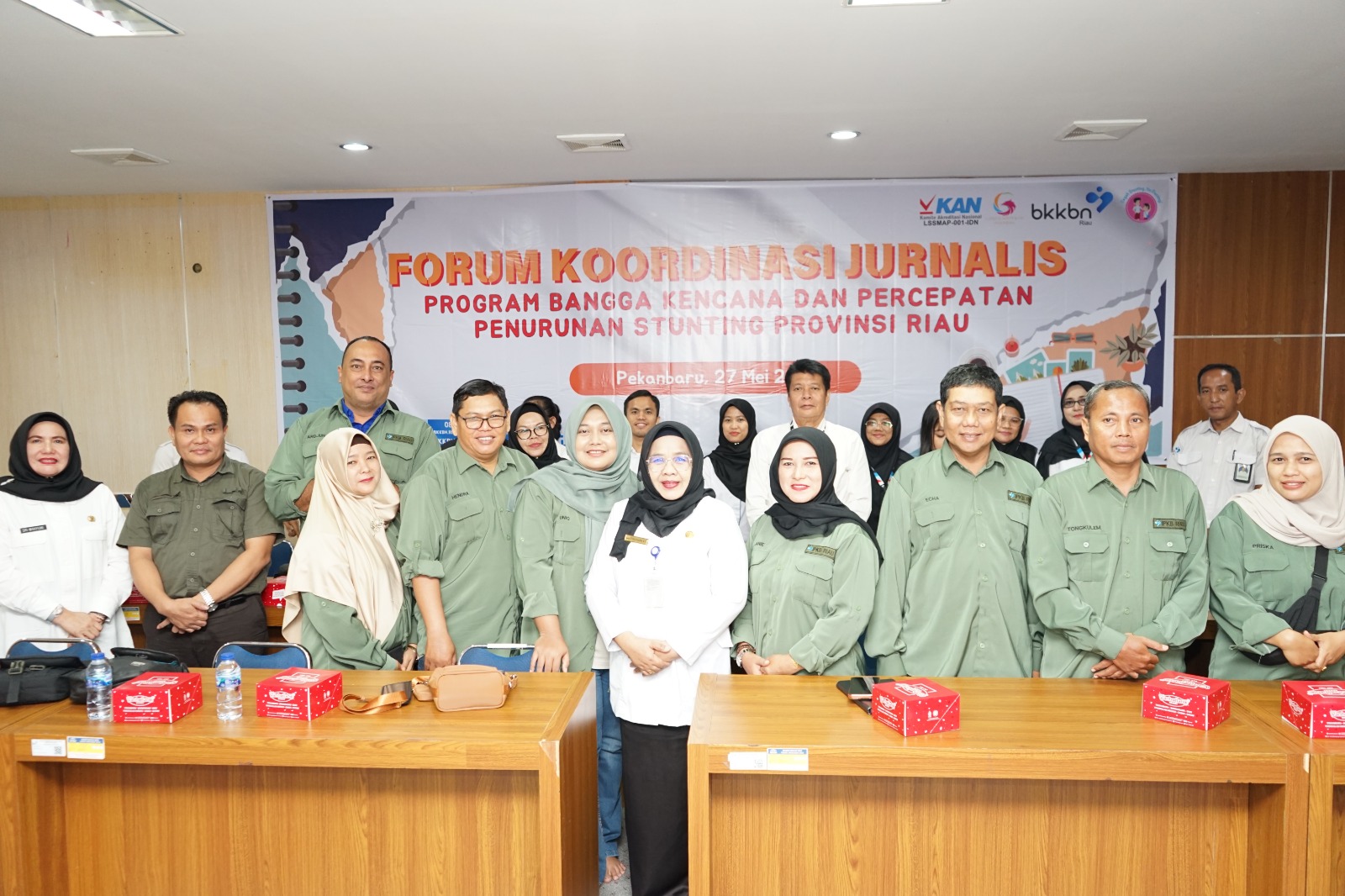 BKKBN Riau Gelar Forum Koordinasi Jurnalis Program Bangga Kencana
