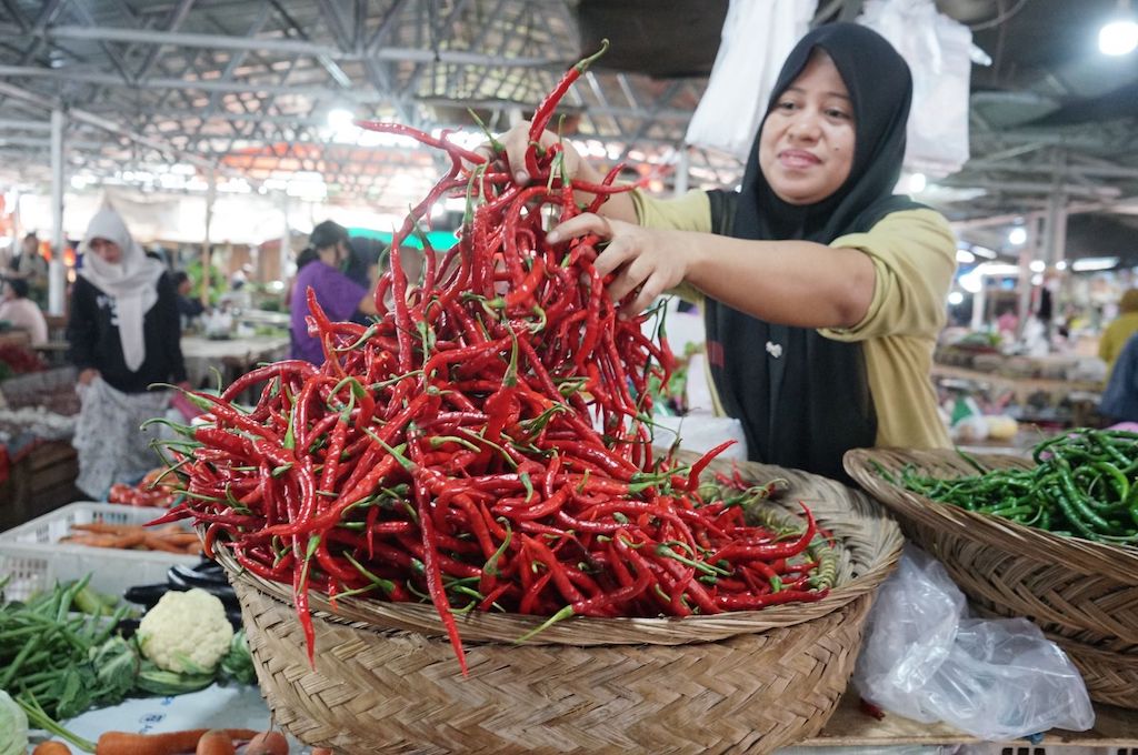Harga Cabai Merah di Pekanbaru Tembus Rp100 Ribu, Pedagang Keluhkan Pasokan Seret