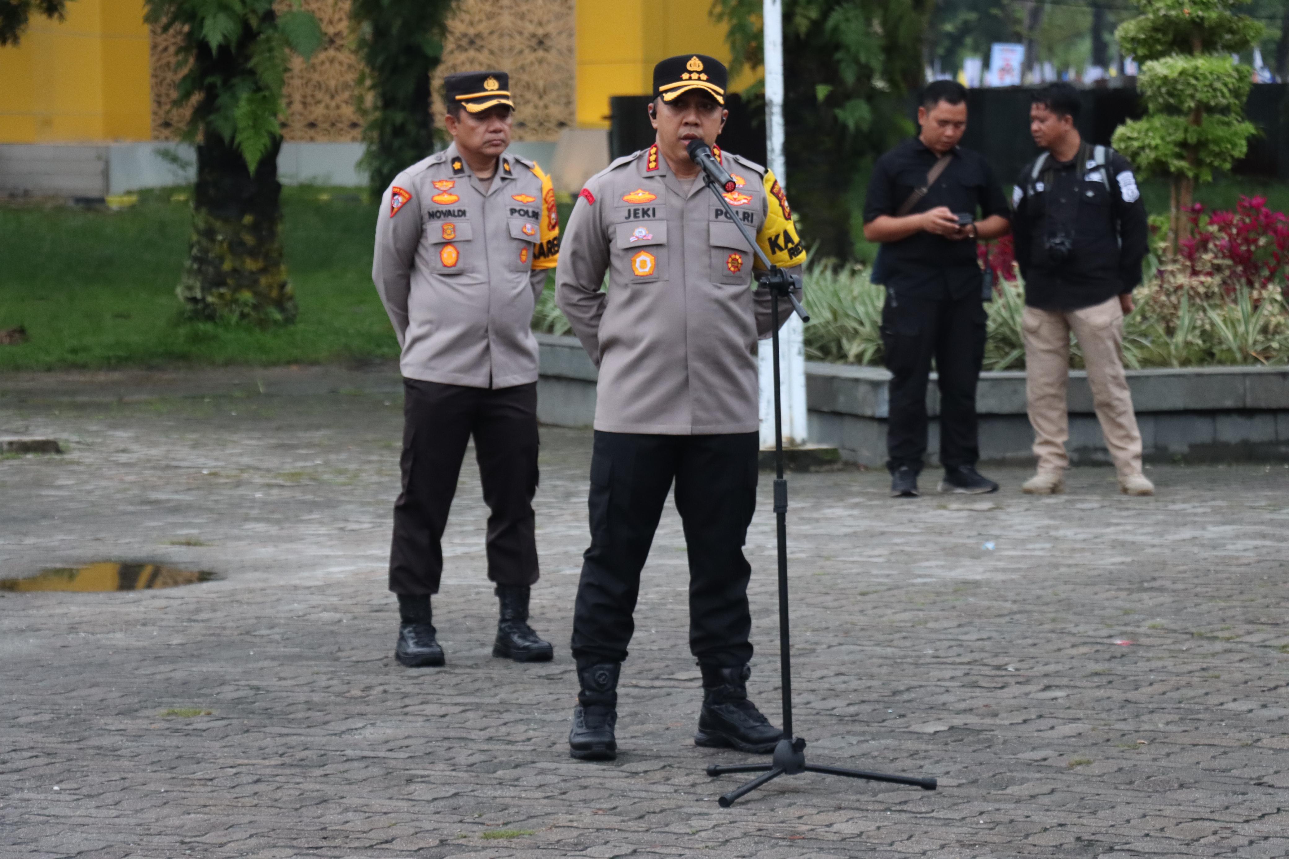 Polresta Pekanbaru Deteksi 17 TPS Rawan, Ada Potensi Money Politik