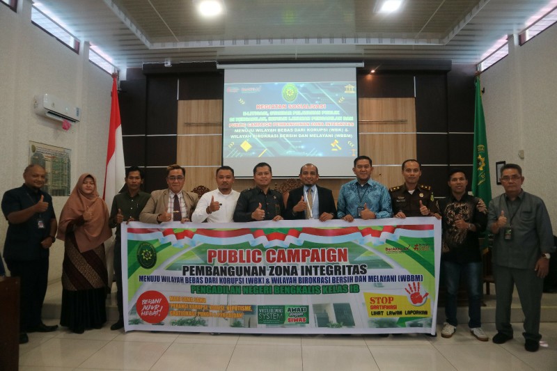 Berkonsep Layanan Maksimal, PN Bengkalis Sosialisasi Perma 1 tahun 2019