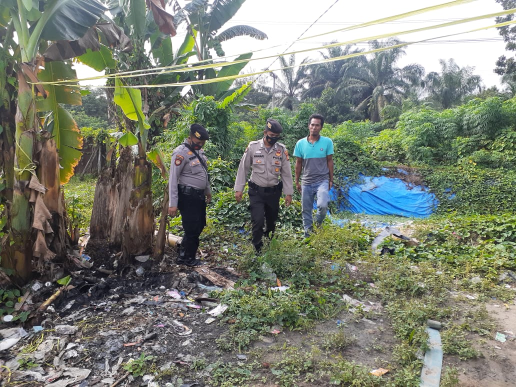 Tinjau Wilayah Rawan, Polsek Bandar Sei Kijang Lakukan Patroli Karhutla