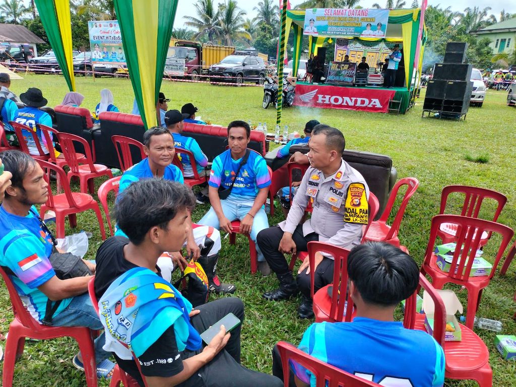 Kapolsek Rokan IV Koto Gelar Cooling System dan Edukasi Pilkada 2024 di Desa Rokan Timur