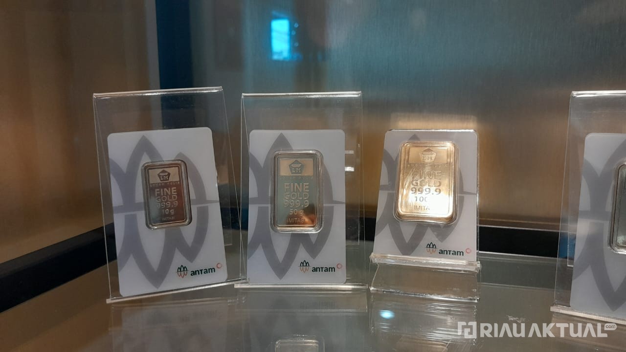 Harga Emas Antam Turun Tipis di Awal September, 1 Gram Dibanderol Rp 1.978.000