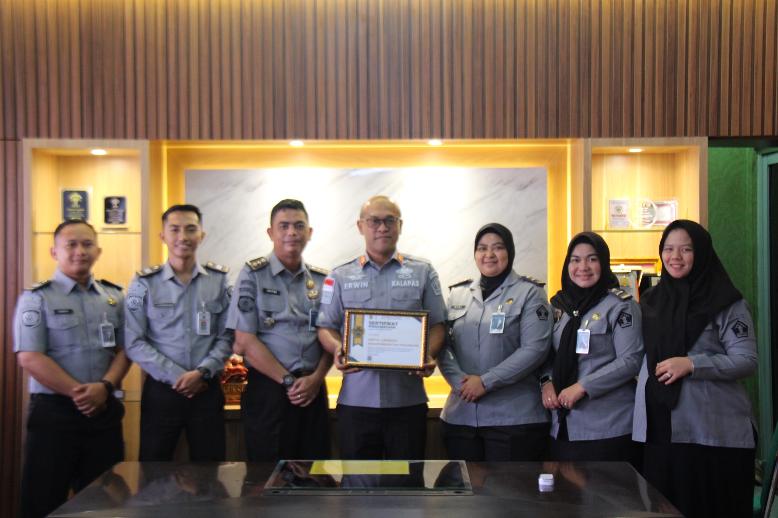 Lapas Kelas IIA Pekanbaru Raih Nilai Sempurna IKPA 2024