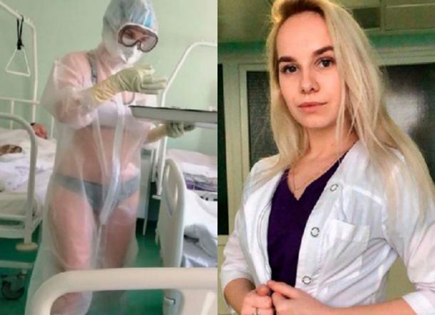 Sempat Viral, Perawat Pakai Bikini di Balik APD Kini Jadi Model